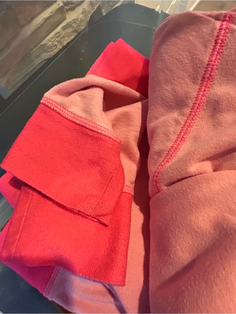 PINK Victoria's Secret Women’s size M Pink Hooded Zip Jacket. Nice condition - Picture 8 of 9